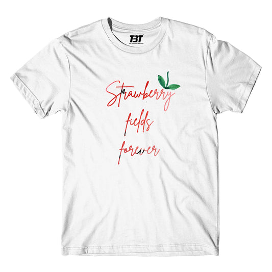 The Beatles T-shirt - Strawberry Fields Forever T-shirt The Banyan Tee TBT shirt for men women boys designer stylish online cotton india