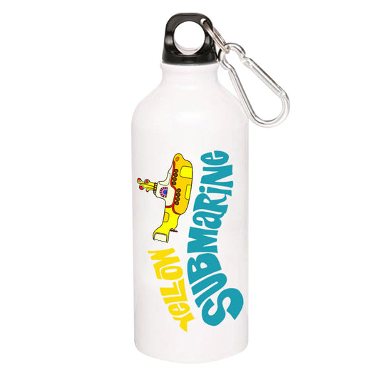 Yellow Submarine The Beatles Sipper Metal Water Bottle The Banyan Tee TBT