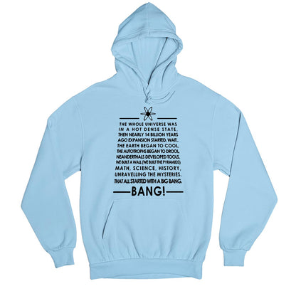 The Big Bang Theory Hoodie - Title Song Hoodie Hooded Sweatshirt The Banyan Tee TBT