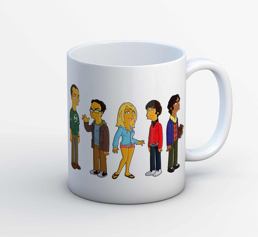 The Big Bang Theory Mug - The Simpsons The Banyan Tee TBT Simpsons Sheldon Leonard Penny Raj Howard