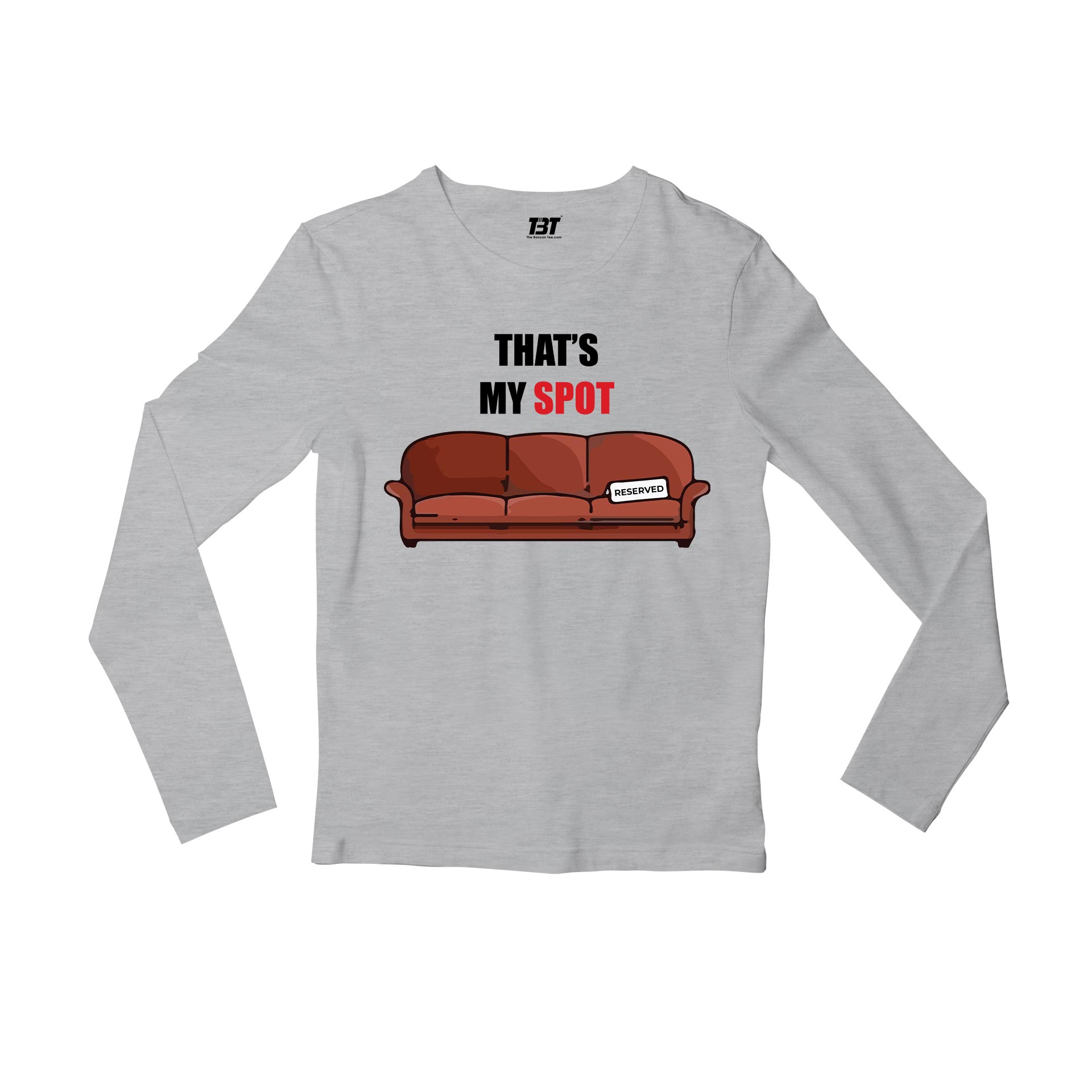 The Big Bang Theory Full Sleeves T-shirt - Reserved Full Sleeves T-shirt The Banyan Tee TBT