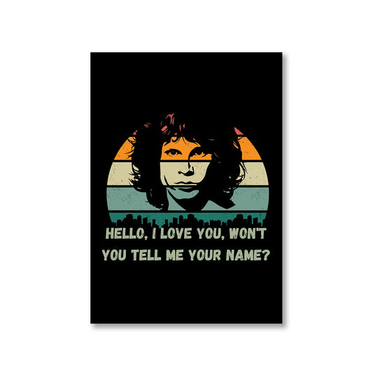 the doors hello i love you poster wall art buy online india the banyan tee tbt a4