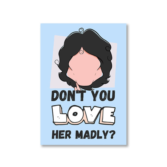 the doors love her madly poster wall art buy online india the banyan tee tbt a4