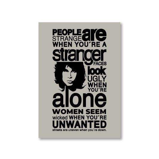 the doors people are strange poster wall art buy online india the banyan tee tbt a4