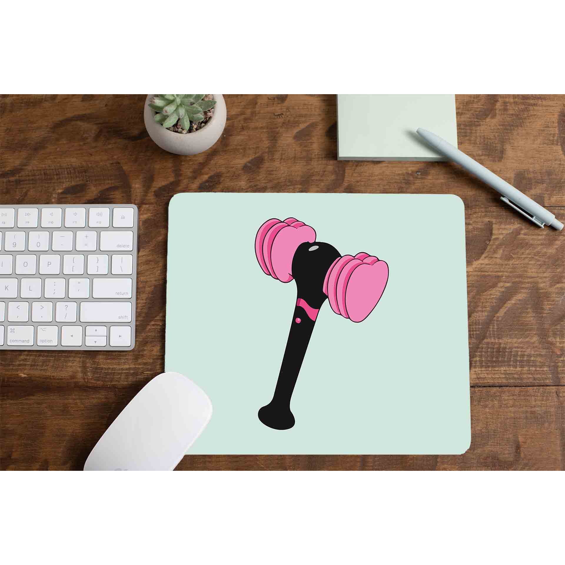 black pink the lightstick mousepad logitech large anime music band buy online india the banyan tee tbt men women girls boys unisex  song k pop jennie lisa jisoo rose