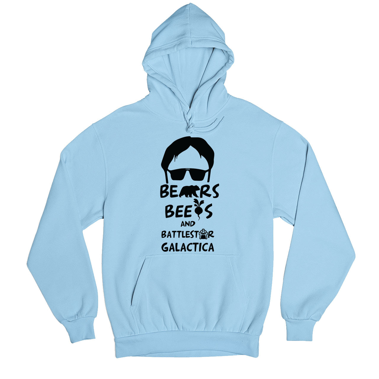 the office bears beets & battlestar galactica hoodie hooded sweatshirt winterwear tv & movies buy online india the banyan tee tbt men women girls boys unisex gray - dwight