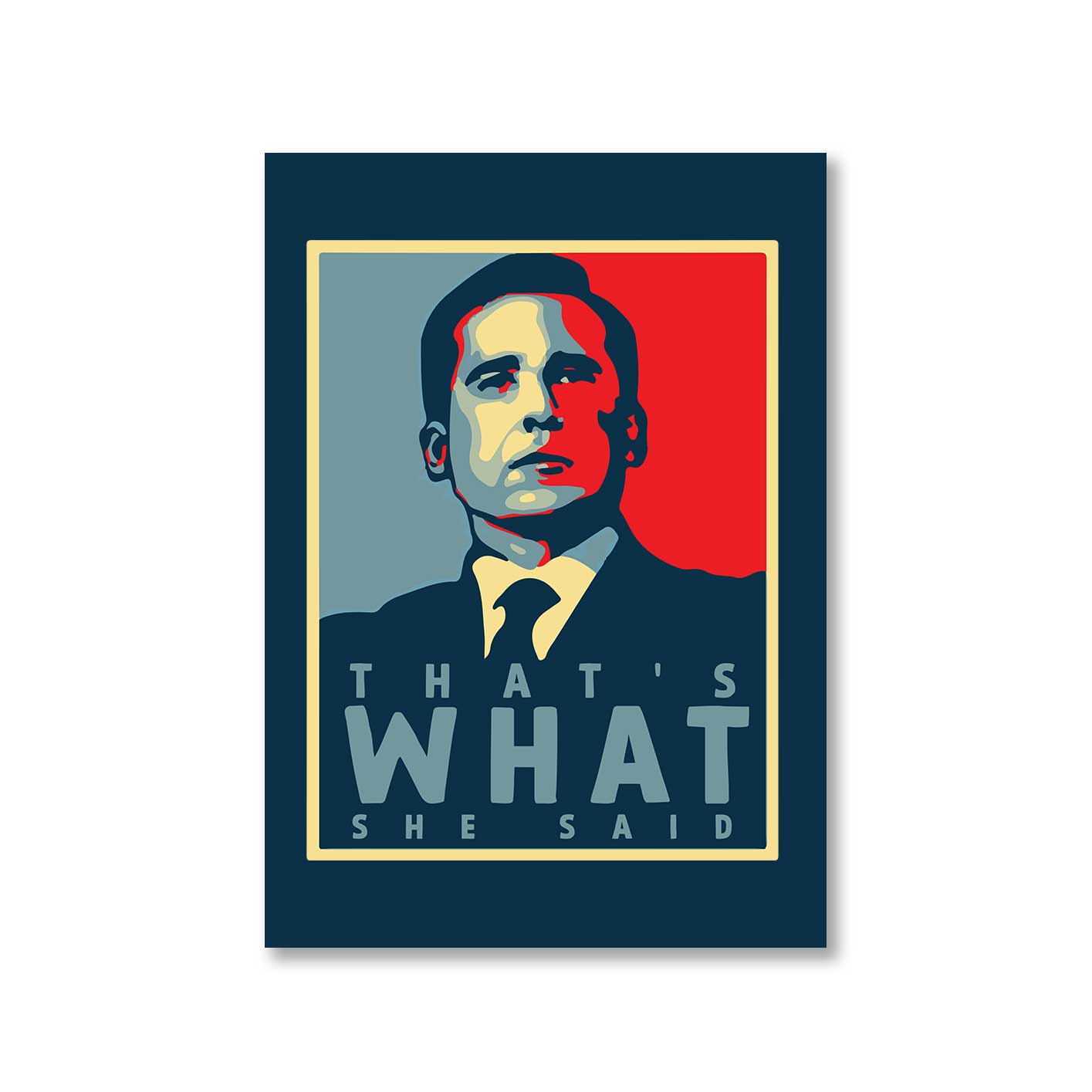 the office that's what she said poster wall art buy online india the banyan tee tbt a4 - michael scott quote