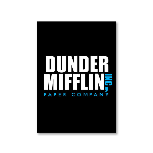 the office dunder mifflin poster wall art buy online india the banyan tee tbt a4 - paper company