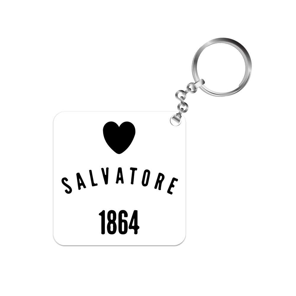 The Vampire Diaries Keychain - Salvatore The Banyan Tee TBT