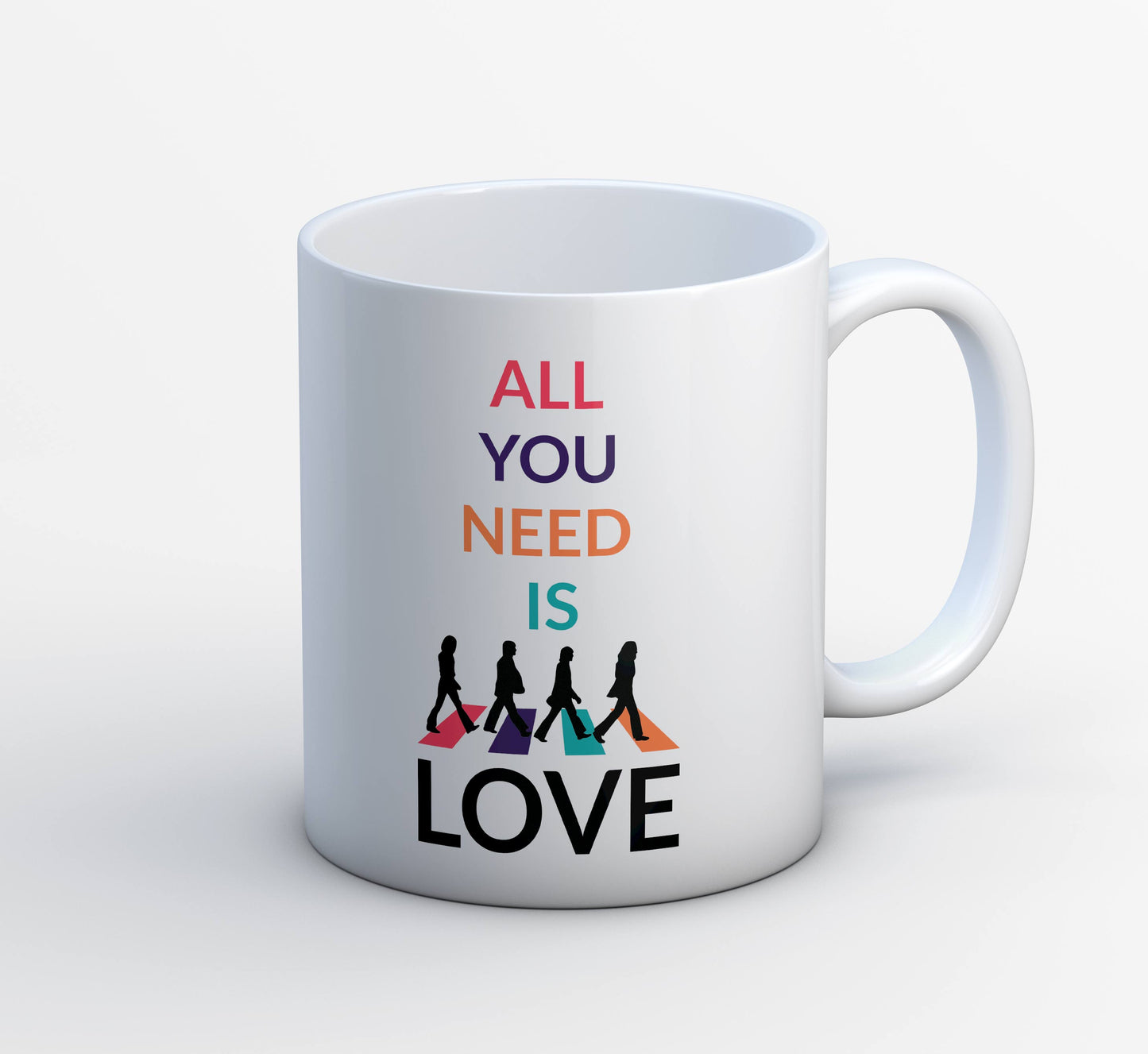 All You Need Is Love The Beatles Mug Mugs The Banyan Tee TBT Coffee Tea Designer Ceramic Milk Unique under Rs