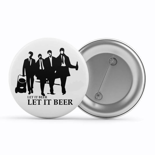 The Beatles Badge - Metal Pin Button The Banyan Tee TBT