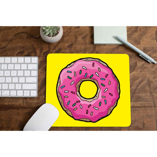 The Simpsons Mouse pad by The Banyan Tee TBT - Donut