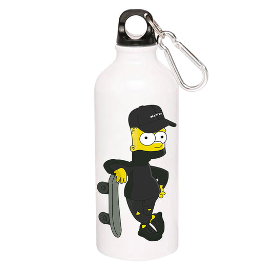 The Simpsons Sipper The Banyan Tee TBT Water Bottle Metal Bottle Aluminium Bottle Sports Bottle