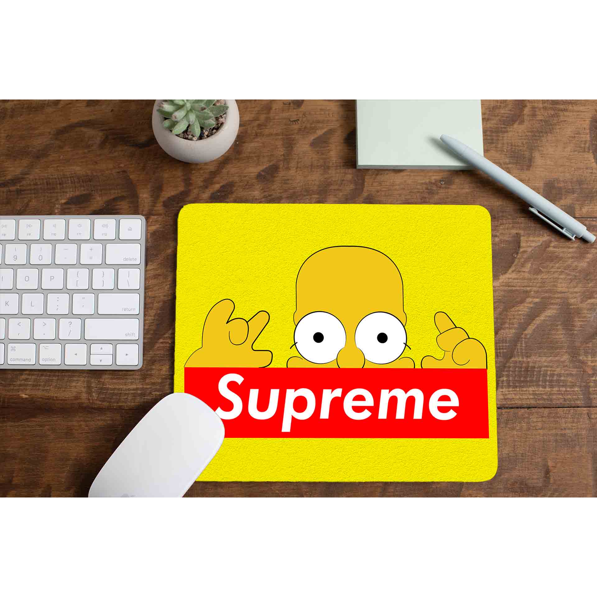The Simpsons Mouse pad by The Banyan Tee TBT