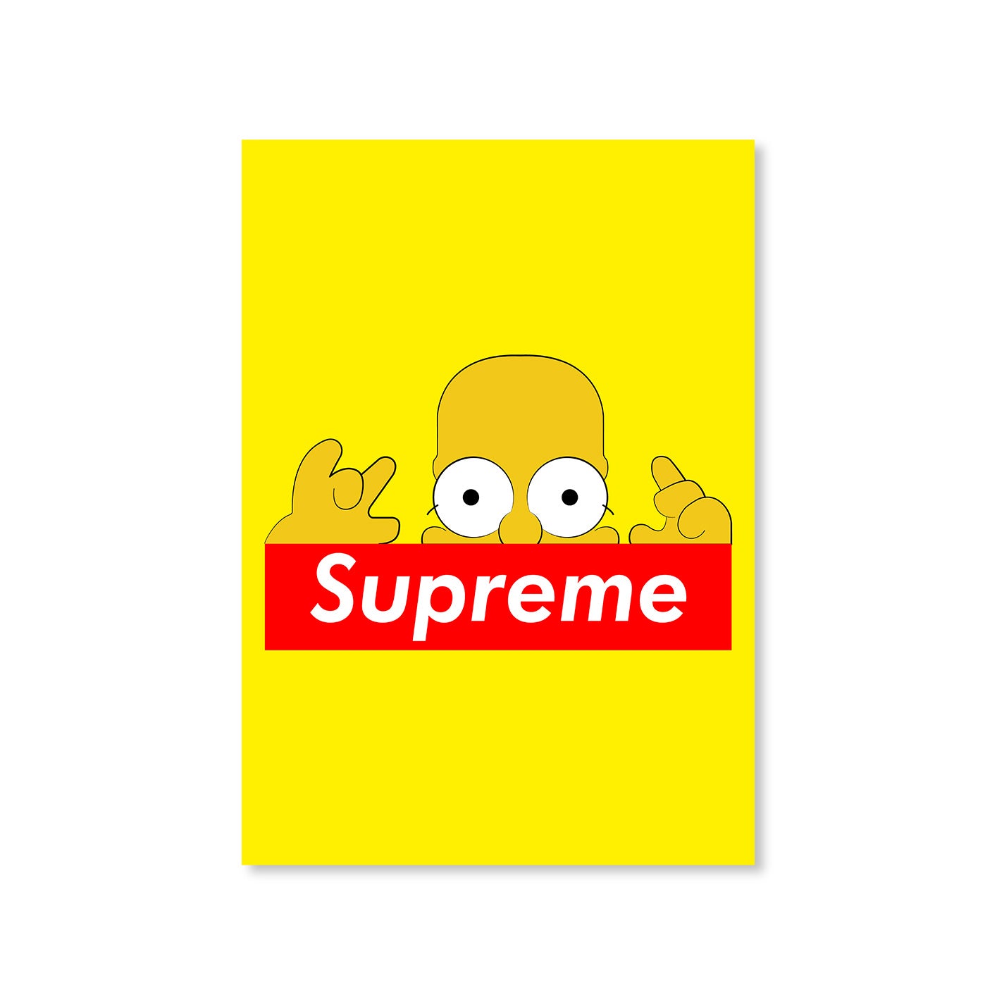 The Simpsons Poster by The Banyan Tee Poster for Wall Poster Design 