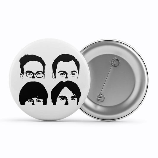 The Big Bang Theory Badge - Metal Pin Button The Banyan Tee TBT