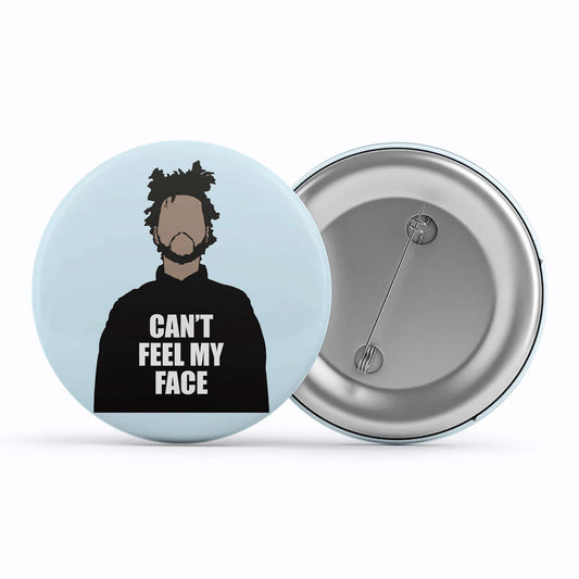 the weeknd can't feel my face badge pin button music band buy online india the banyan tee tbt men women girls boys unisex