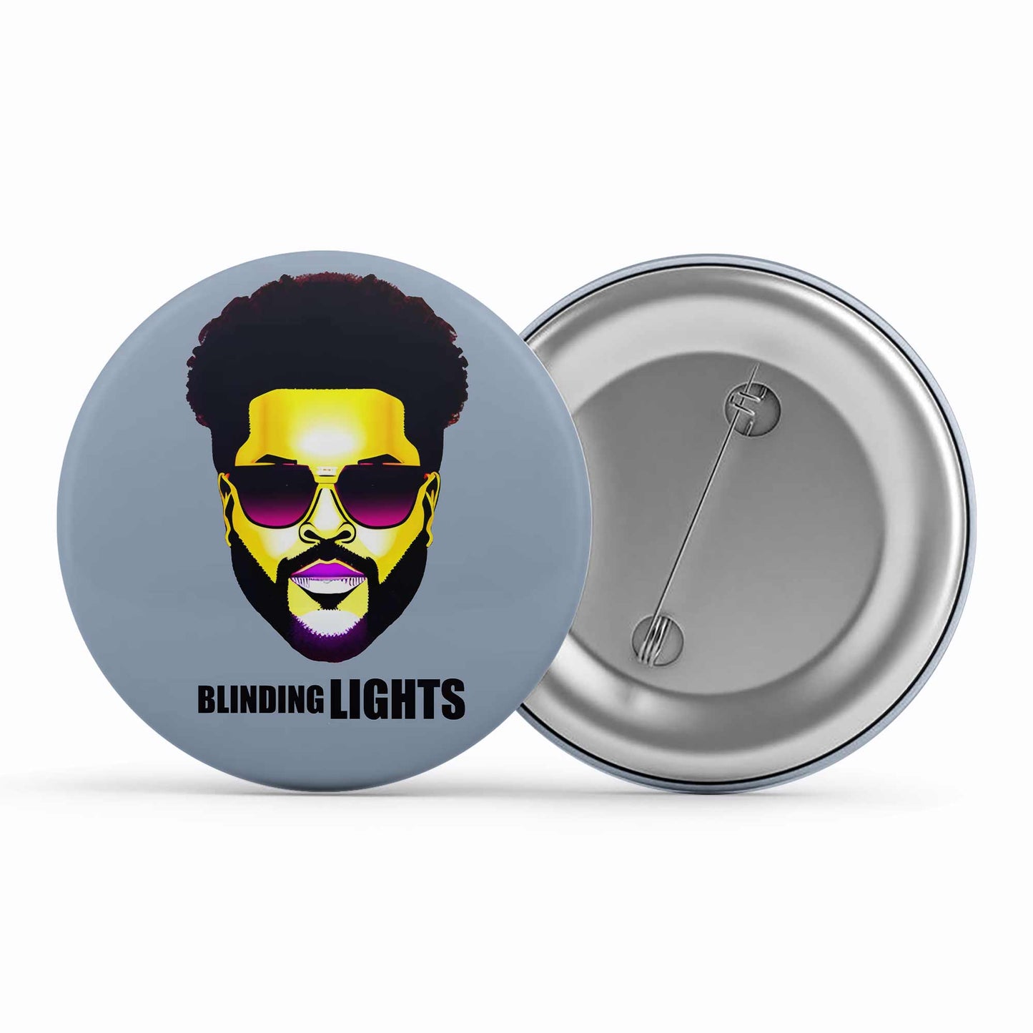 the weeknd blinding lights badge pin button music band buy online india the banyan tee tbt men women girls boys unisex