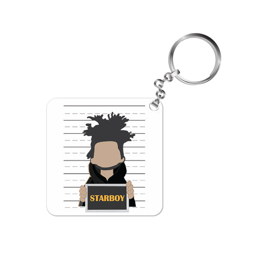 the weeknd starboy keychain keyring for car bike unique home music band buy online india the banyan tee tbt men women girls boys unisex