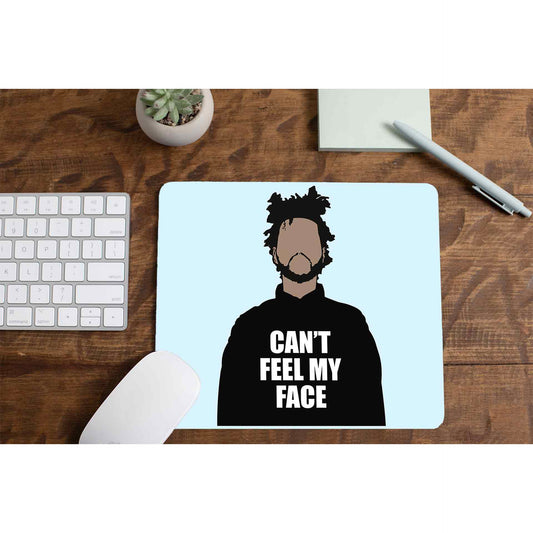 the weeknd can't feel my face mousepad logitech large anime music band buy online india the banyan tee tbt men women girls boys unisex