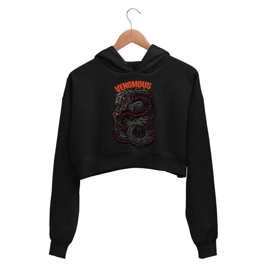 pantera venomous crop hoodie hooded sweatshirt upper winterwear music band buy online india the banyan tee tbt men women girls boys unisex black