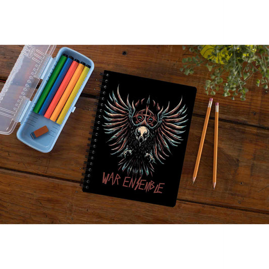 slayer war ensemble notebook notepad diary buy online india the banyan tee tbt unruled