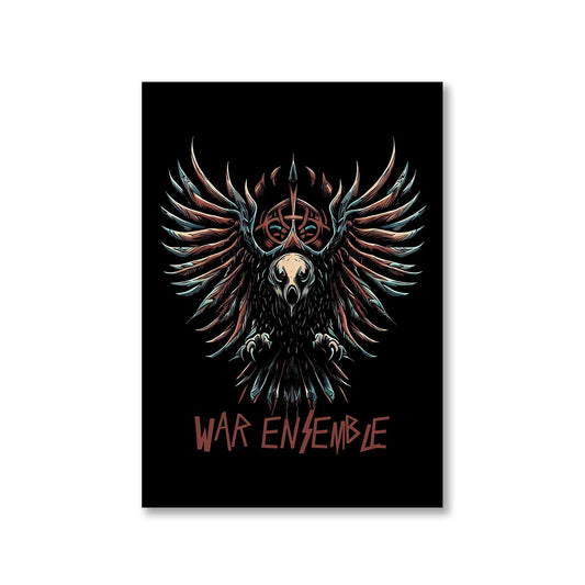 slayer war ensemble poster wall art buy online india the banyan tee tbt a4