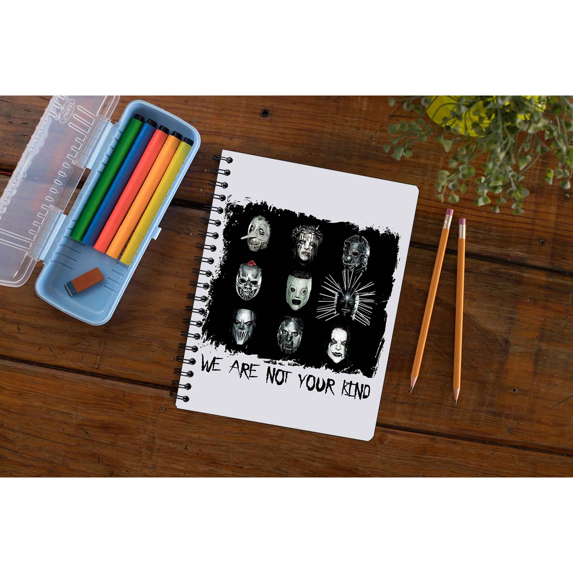 slipknot we are not your kind notebook notepad diary buy online india the banyan tee tbt unruled