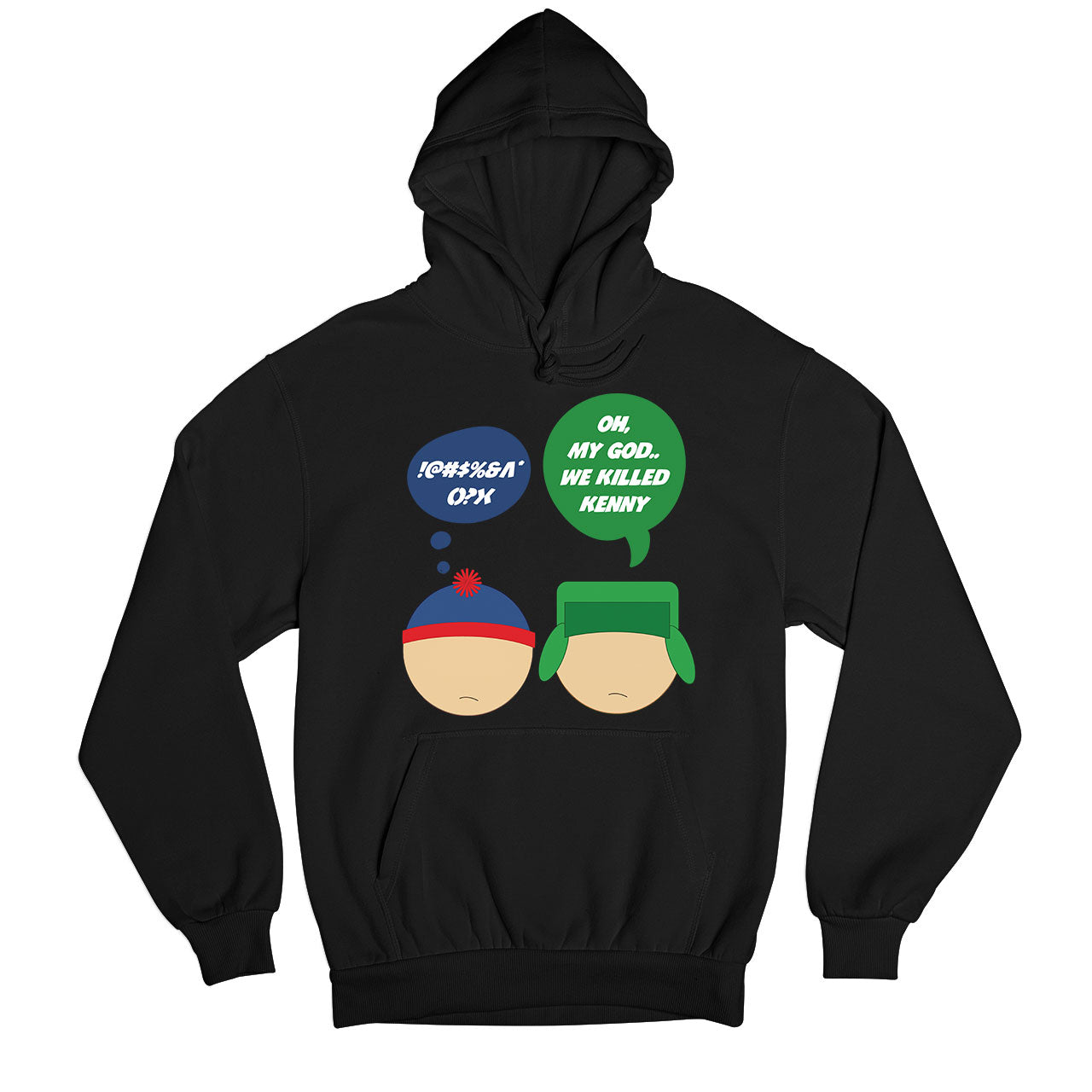 south park we killed kenny hoodie hooded sweatshirt winterwear tv & movies buy online india the banyan tee tbt men women girls boys unisex black south park kenny cartman stan kyle cartoon character illustration