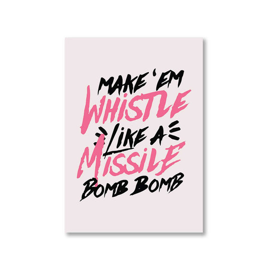 black pink whistle poster wall art buy online india the banyan tee tbt a4 song k pop jennie lisa jisoo rose