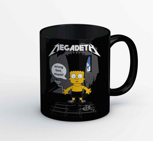 megadeth wrong font mug coffee ceramic music band buy online india the banyan tee tbt men women girls boys unisex