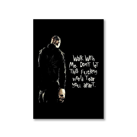 slipknot xix poster wall art buy online india the banyan tee tbt a4