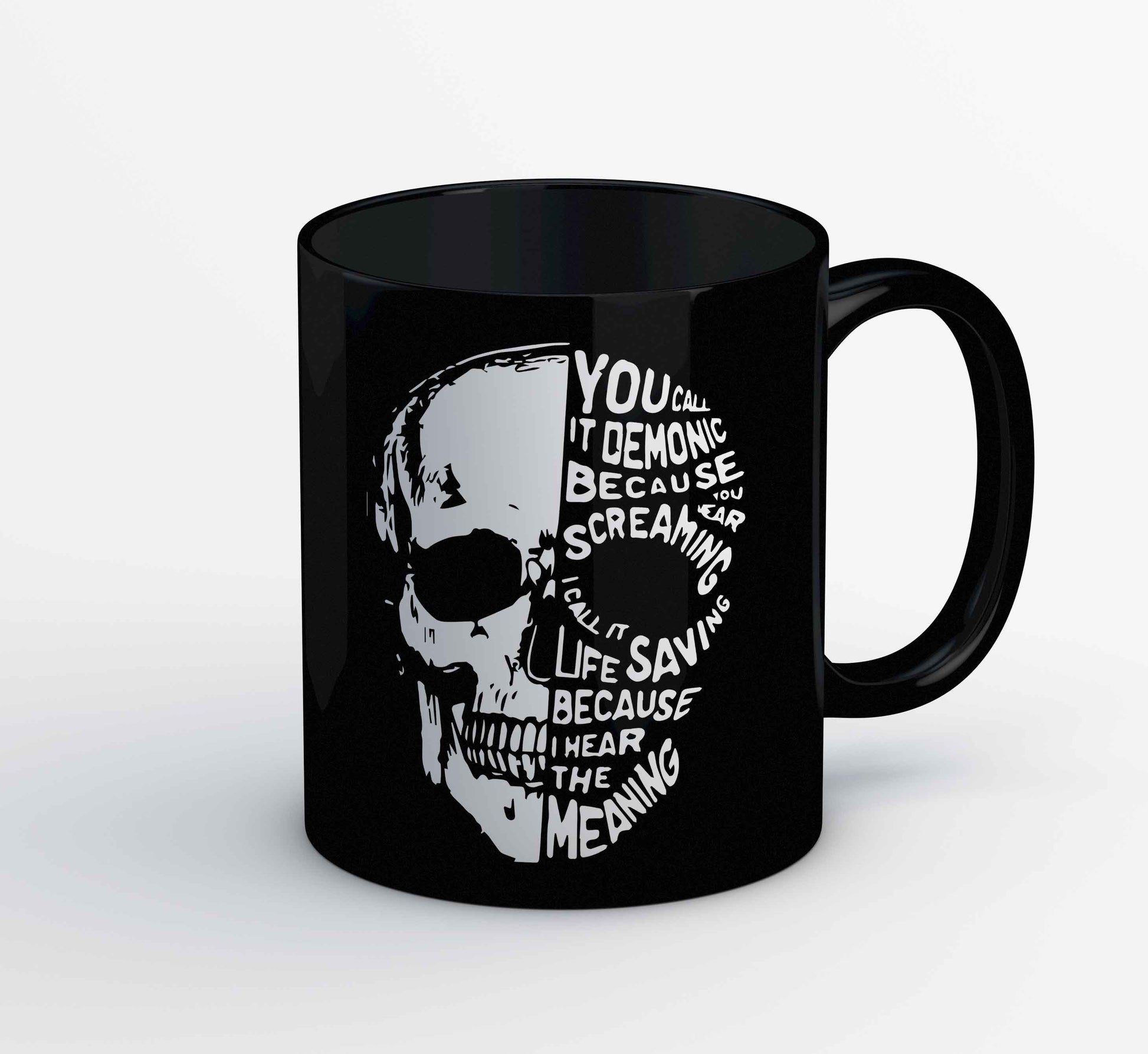 slipknot you call it demonic mug coffee ceramic music band buy online india the banyan tee tbt men women girls boys unisex