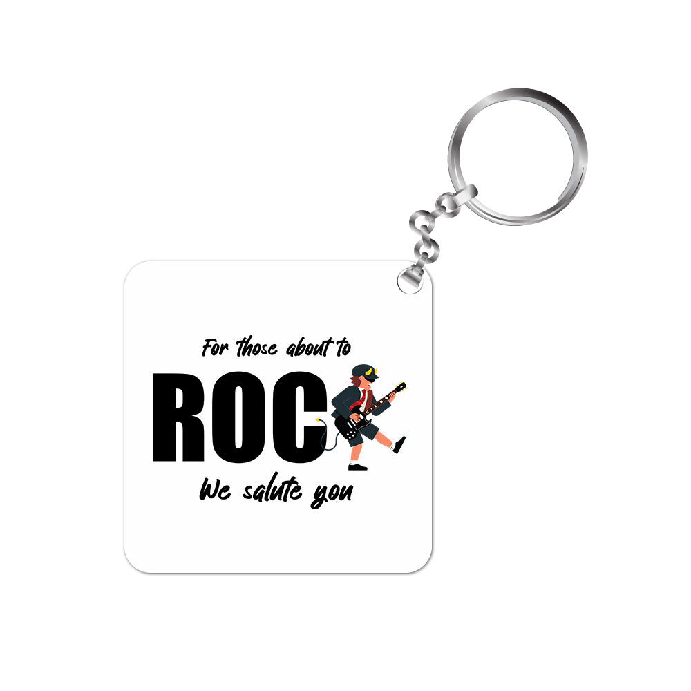 ac/dc for those about to rock keychain keyring for car bike unique home music band buy online india the banyan tee tbt men women girls boys unisex