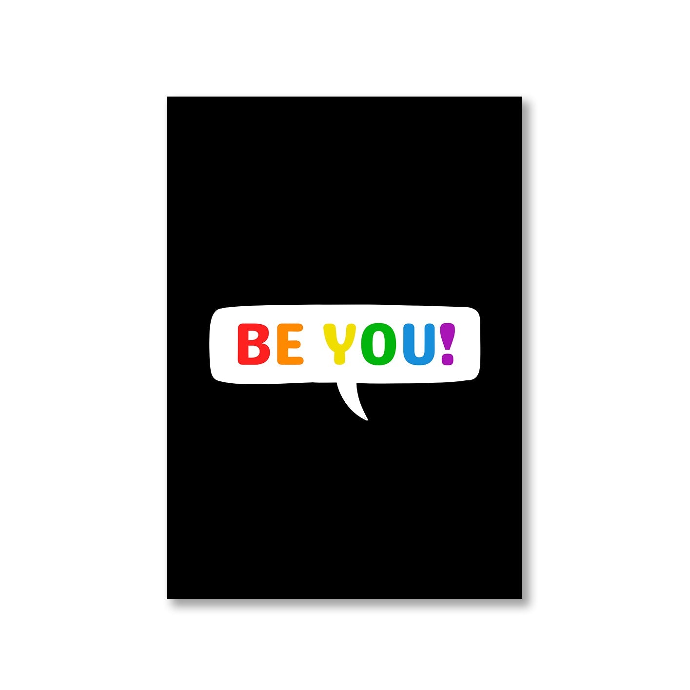 pride be you poster wall art buy online india the banyan tee tbt a4 - lgbtqia+