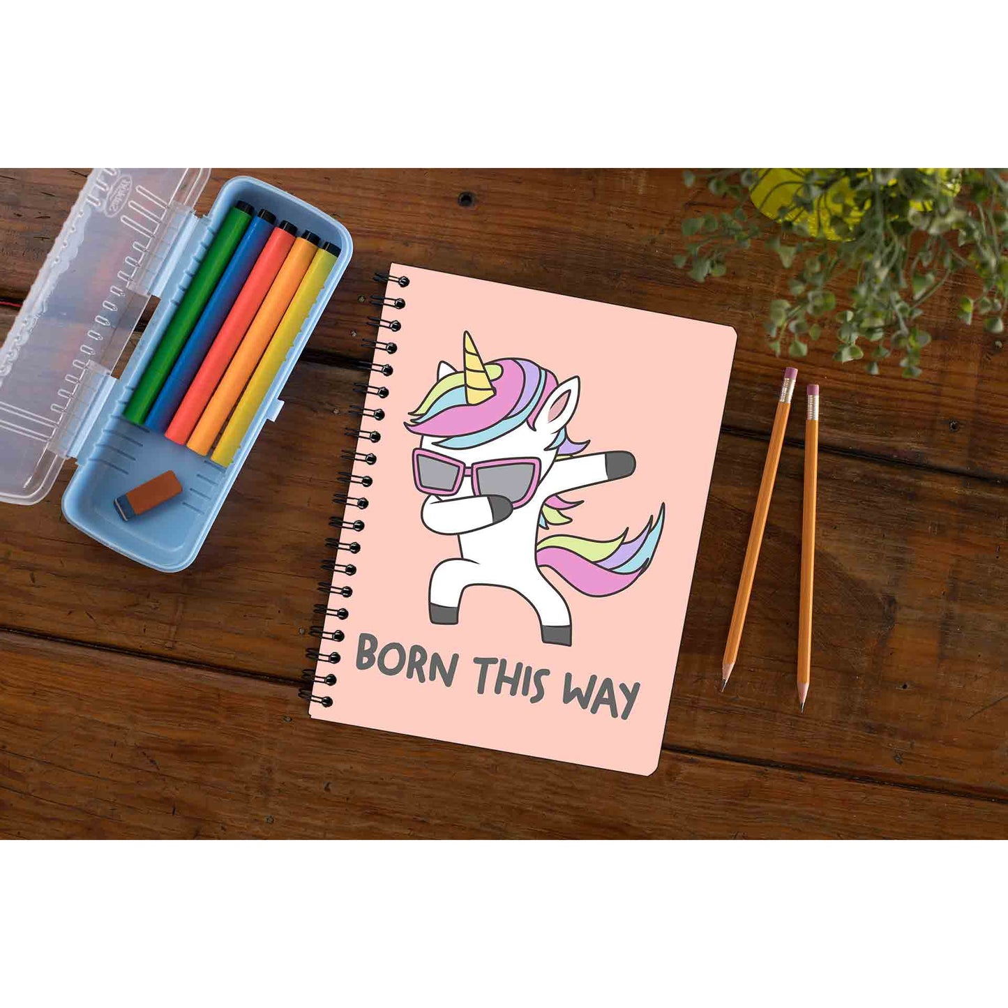 pride born this way notebook notepad diary buy online india the banyan tee tbt unruled - lgbtqia+