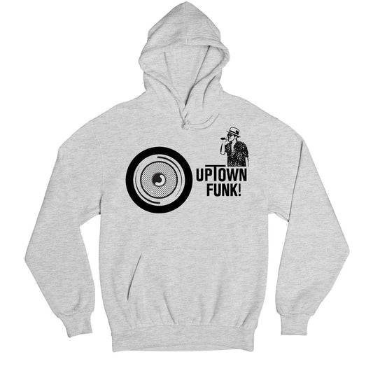 bruno mars uptown funk hoodie hooded sweatshirt winterwear music band buy online india the banyan tee tbt men women girls boys unisex gray