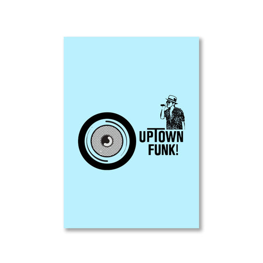 bruno mars uptown funk poster wall art buy online india the banyan tee tbt a4