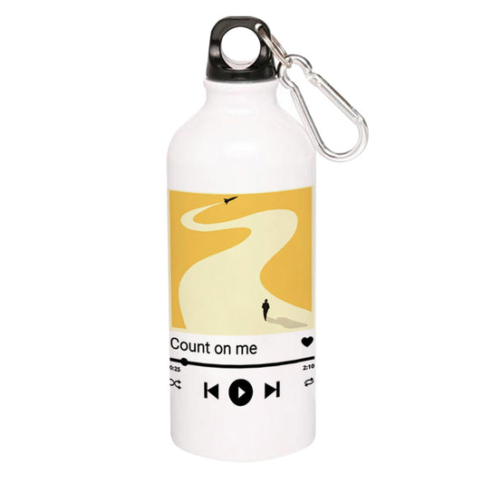 bruno mars count on me sipper steel water bottle flask gym shaker music band buy online india the banyan tee tbt men women girls boys unisex