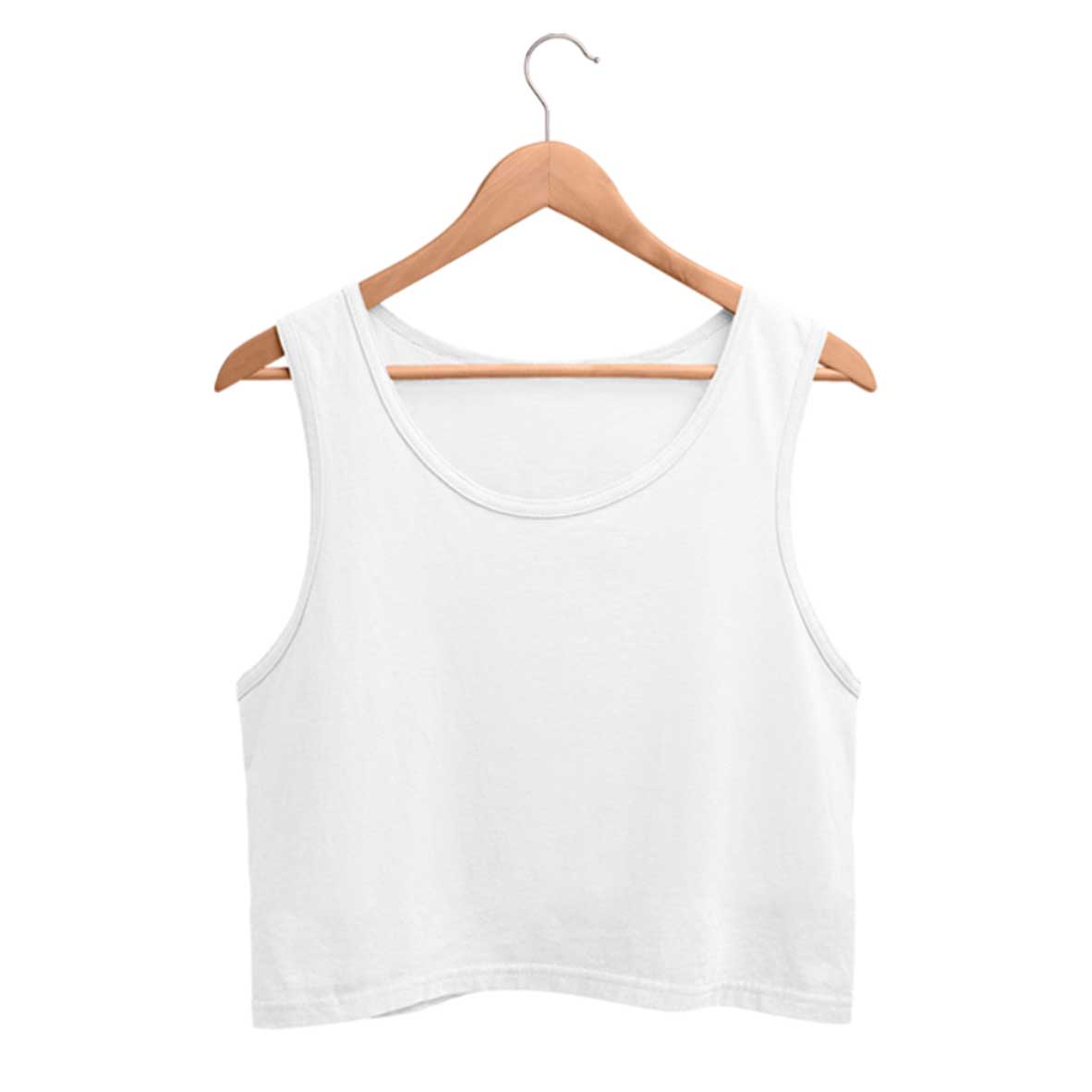 crop tank tops white crop tank top the banyan tee tbt basics  for girls for women for gym