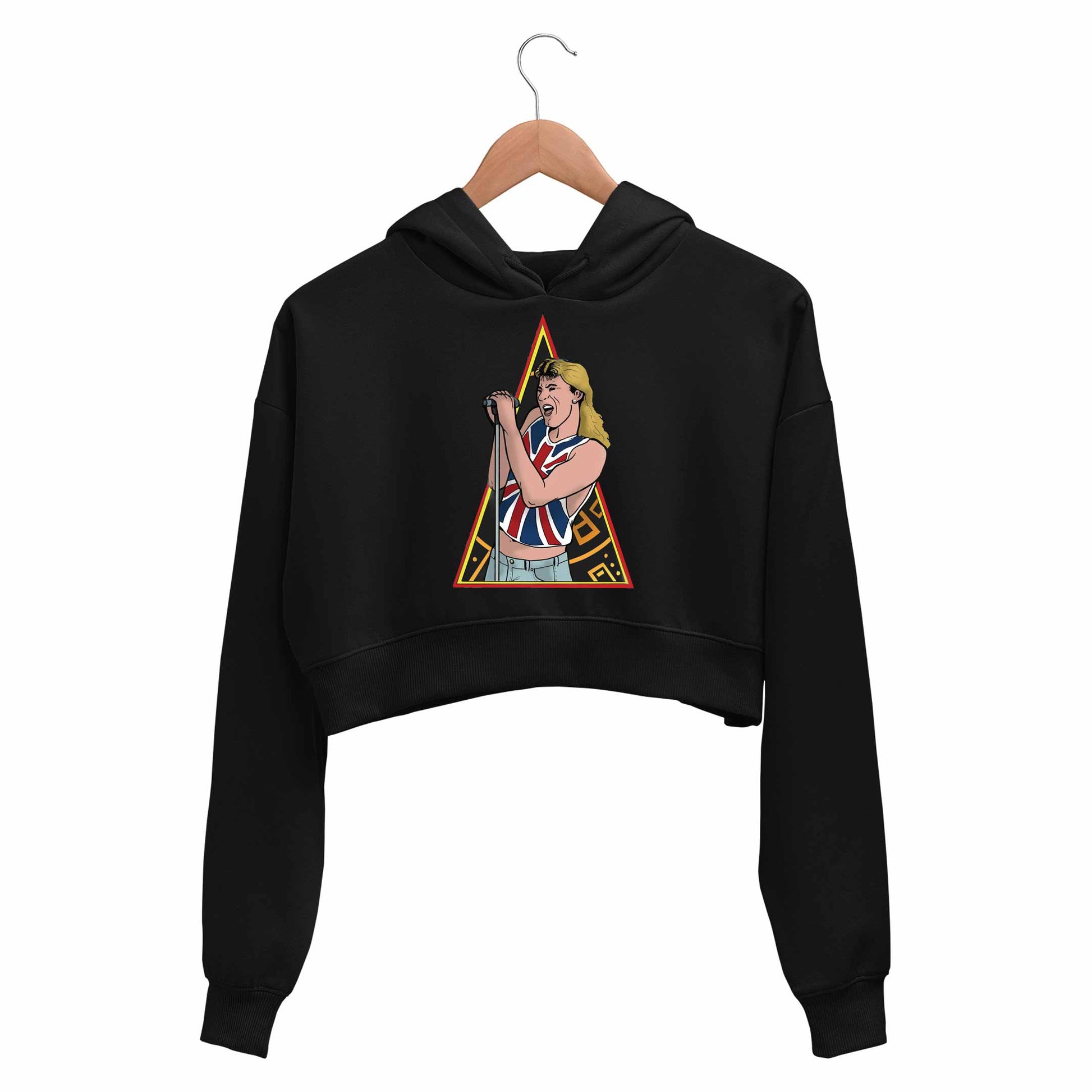 def leppard joe crop hoodie hooded sweatshirt upper winterwear music band buy online india the banyan tee tbt men women girls boys unisex black elliot