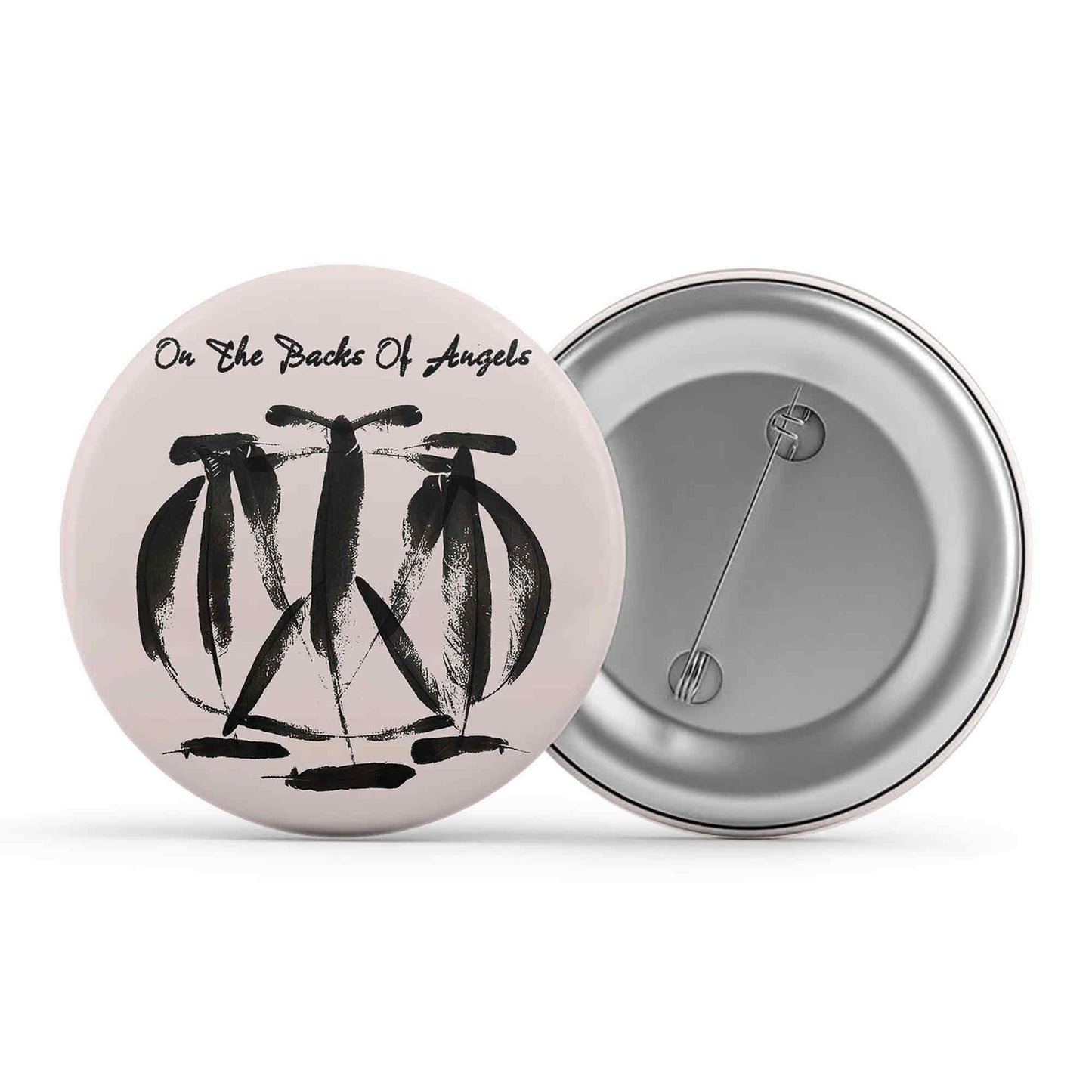 dream theater on the backs of angels badge pin button music band buy online india the banyan tee tbt men women girls boys unisex