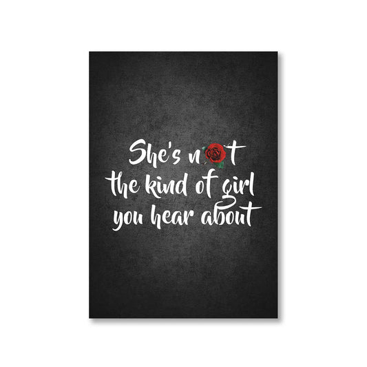 dream theater she's not the kind of girl poster wall art buy online india the banyan tee tbt a4 - hollow years