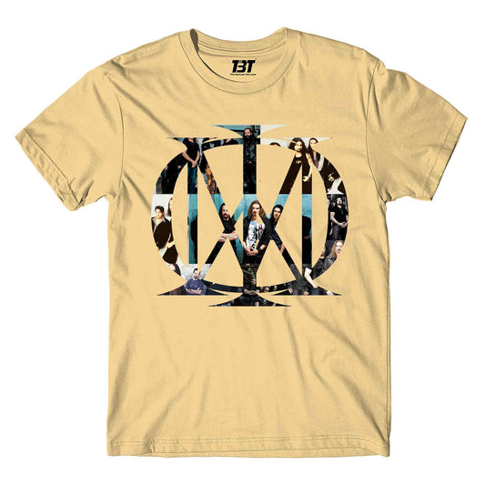 dream theater majesty symbol t-shirt music band buy online india the banyan tee tbt men women girls boys unisex beige