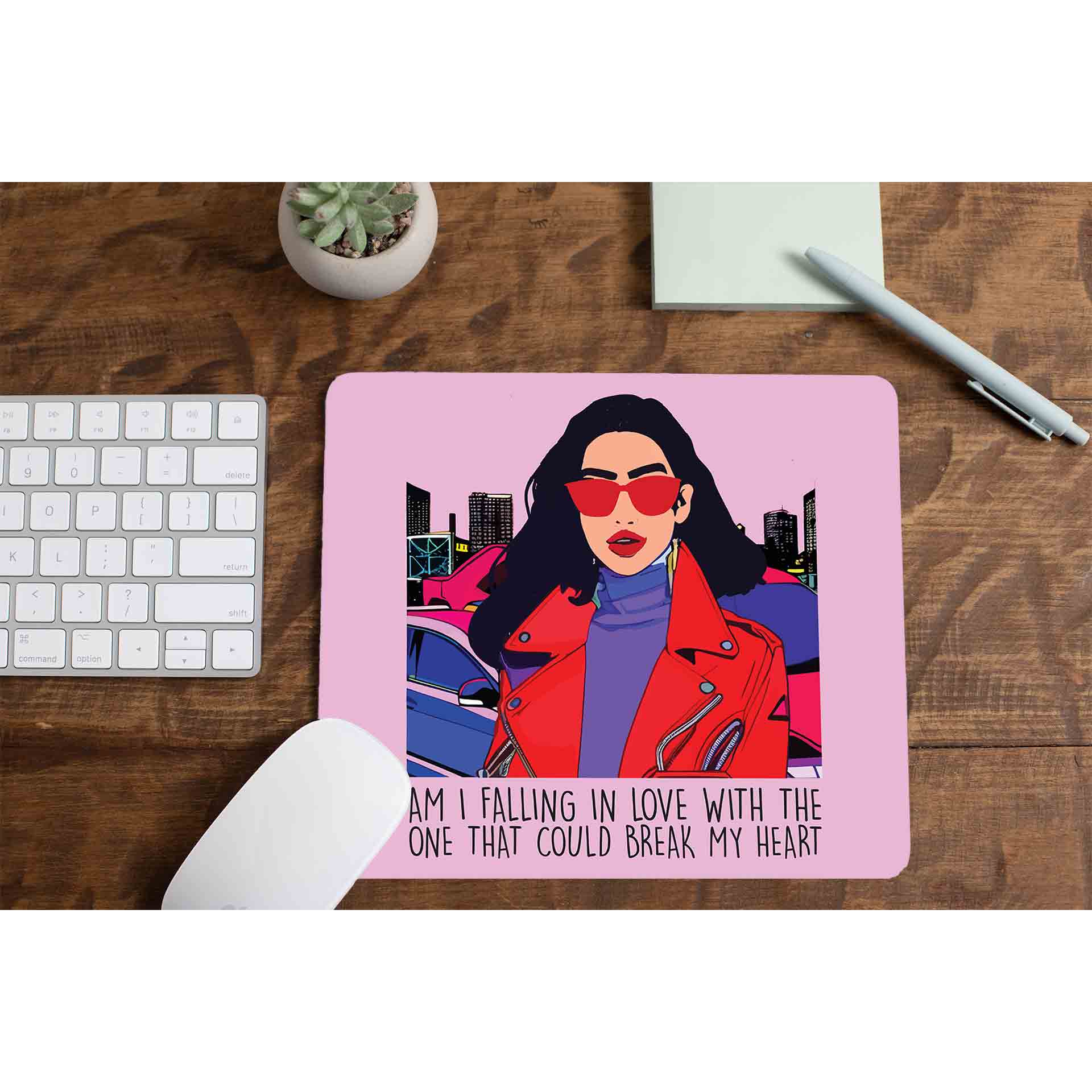 dua lipa break my heart mousepad logitech large anime music band buy online india the banyan tee tbt men women girls boys unisex