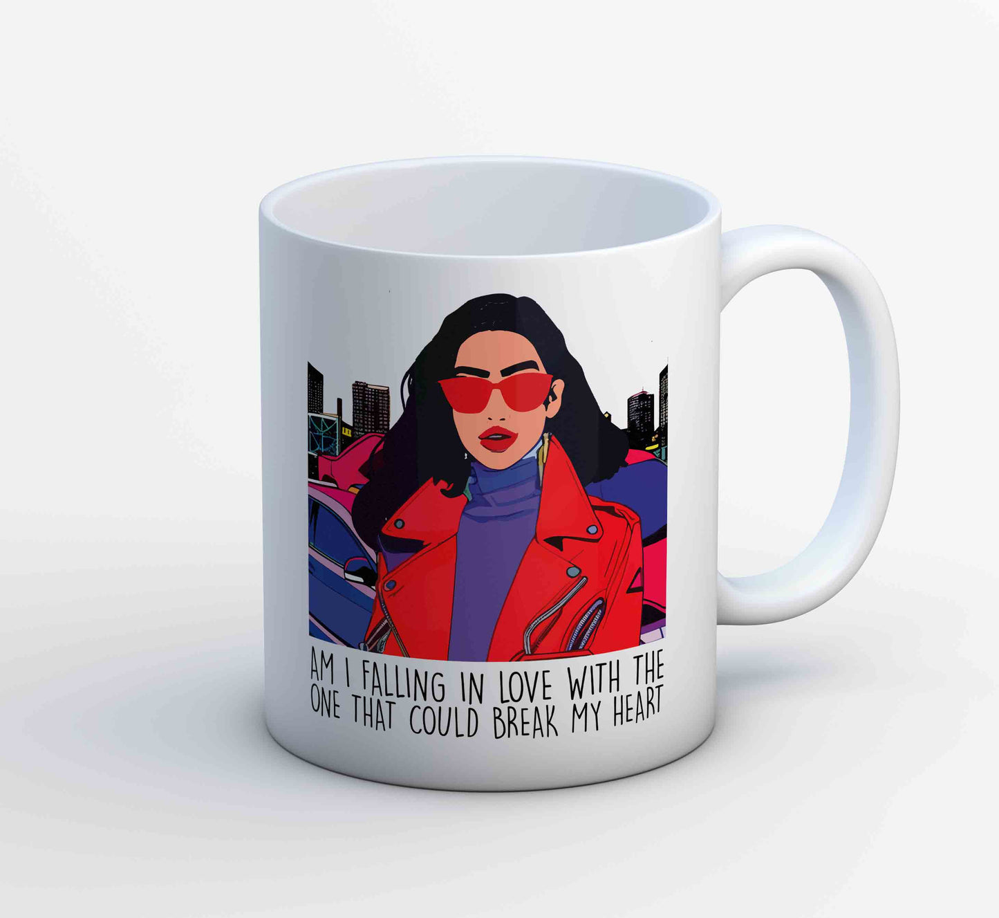 dua lipa break my heart mug coffee ceramic music band buy online india the banyan tee tbt men women girls boys unisex