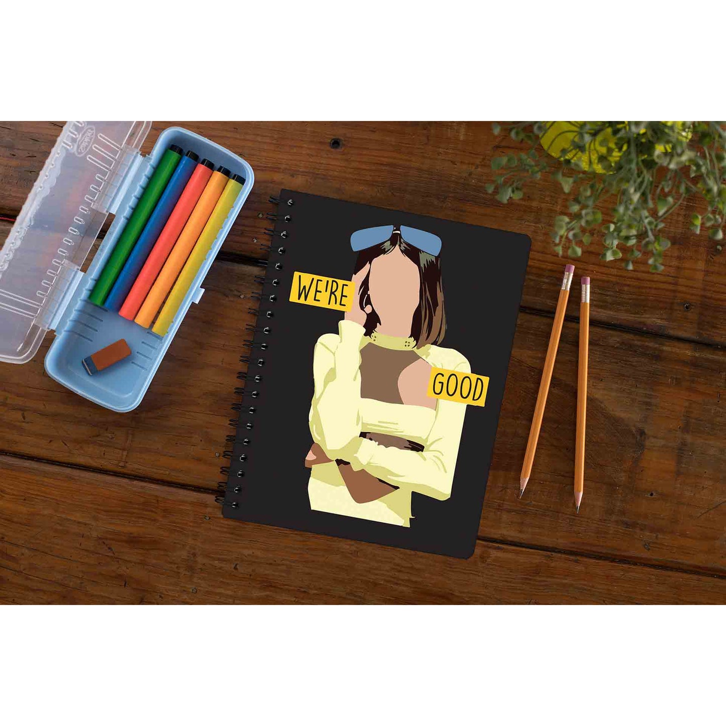 dua lipa we're good notebook notepad diary buy online india the banyan tee tbt unruled