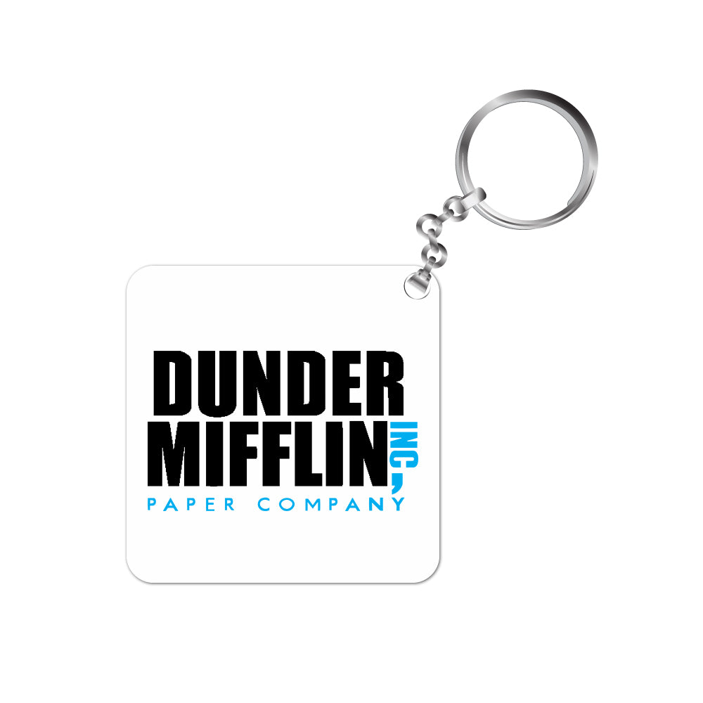 the office dunder mifflin keychain keyring for car bike unique home tv & movies buy online india the banyan tee tbt men women girls boys unisex  - paper company