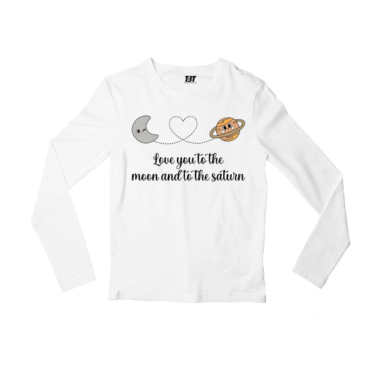 taylor swift seven full sleeves long sleeves music band buy online india the banyan tee tbt men women girls boys unisex white love you to the moon and to the saturn