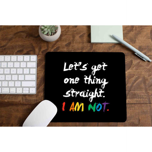 pride let's get one thing straight mousepad logitech large anime printed graphic stylish buy online india the banyan tee tbt men women girls boys unisex  - lgbtqia+